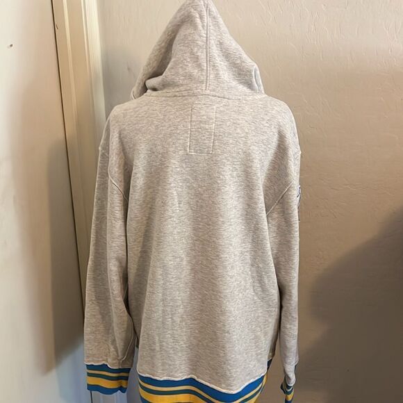 NFL San Diego Chargers Football Gray Pullover Hoodie Sweatshirt Sports SNF MNF - Picture 3 of 15